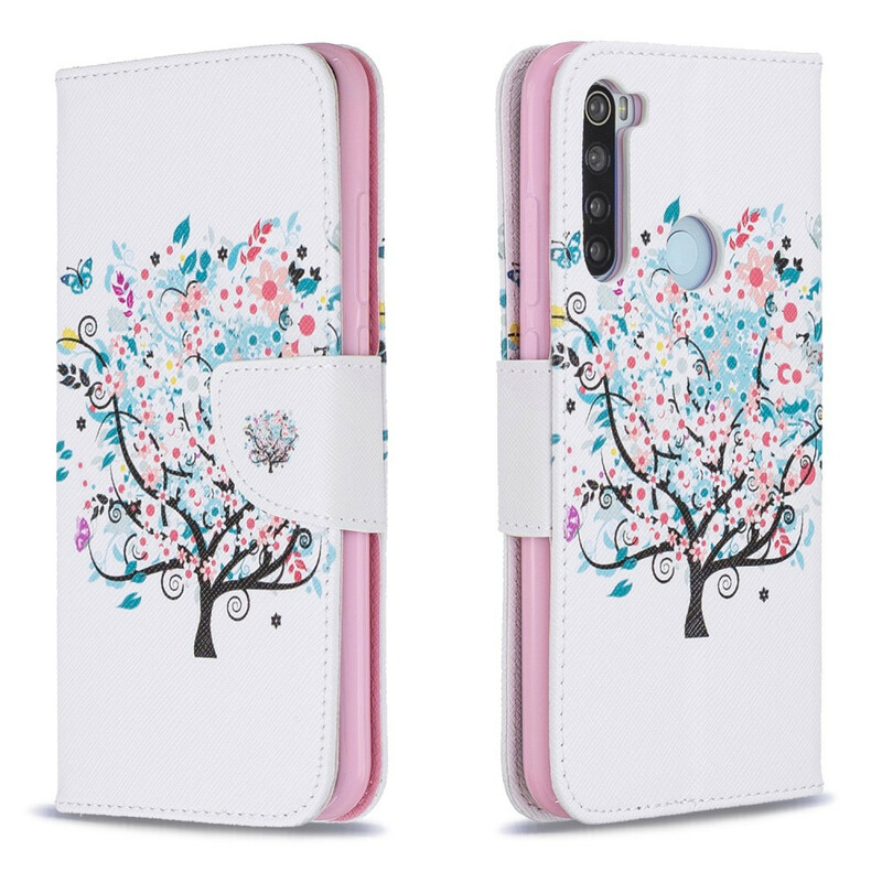 Housse Xiaomi Redmi Note 8 Flowered Tree