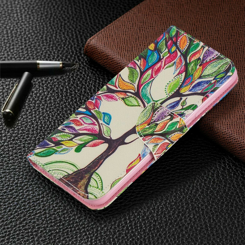 Housse Xiaomi Redmi Note 8 Arbre Coloré