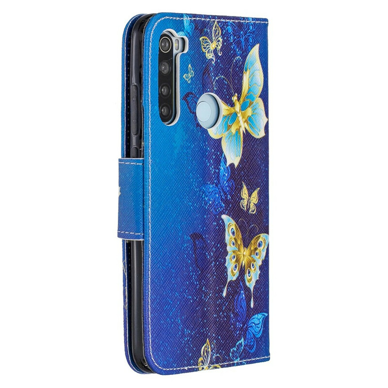 Housse Xiaomi Redmi Note 8 Incroyables Papillons Housse Xiaomi Redmi Note 8 Incroyables Papillons