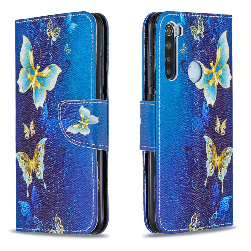 Housse Xiaomi Redmi Note 8 Incroyables Papillons Housse Xiaomi Redmi Note 8 Incroyables Papillons