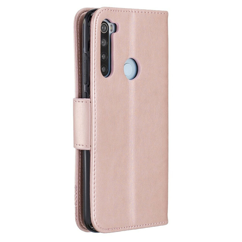 Housse Xiaomi Redmi Note 8 Papillons Imprimés à Lanière Housse Xiaomi Redmi Note 8 Papillons Imprimés à Lanière