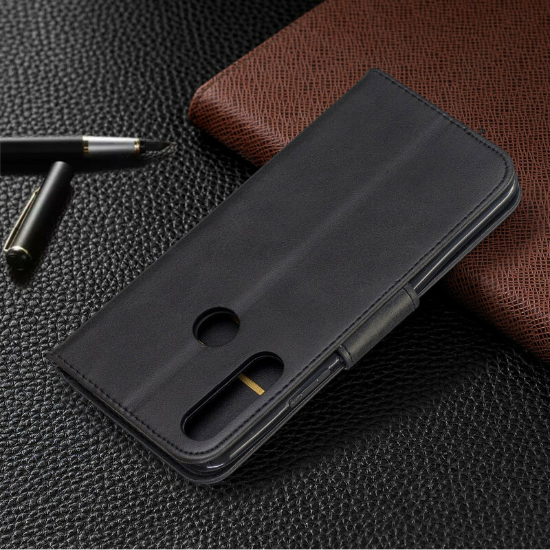 Housse Huawei P Smart Z / Honor 9X Effet Cuir Premium à Lanière Housse Huawei P Smart Z / Honor 9X Effet Cuir Premium à Lanière
