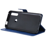 Housse Huawei P Smart Z / Honor 9X Effet Cuir à Lanière