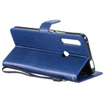 Housse Huawei P Smart Z / Honor 9X Effet Cuir à Lanière