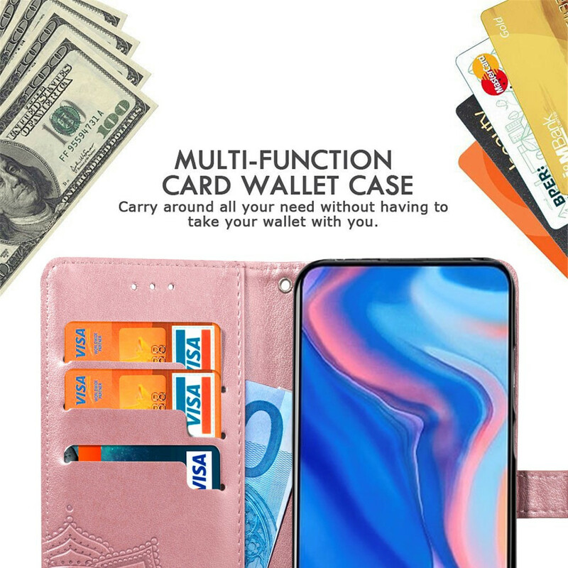 Housse Huawei P Smart Z / Honor 9X Mandala Moyen Age Housse Huawei P Smart Z / Honor 9X Mandala Moyen Age