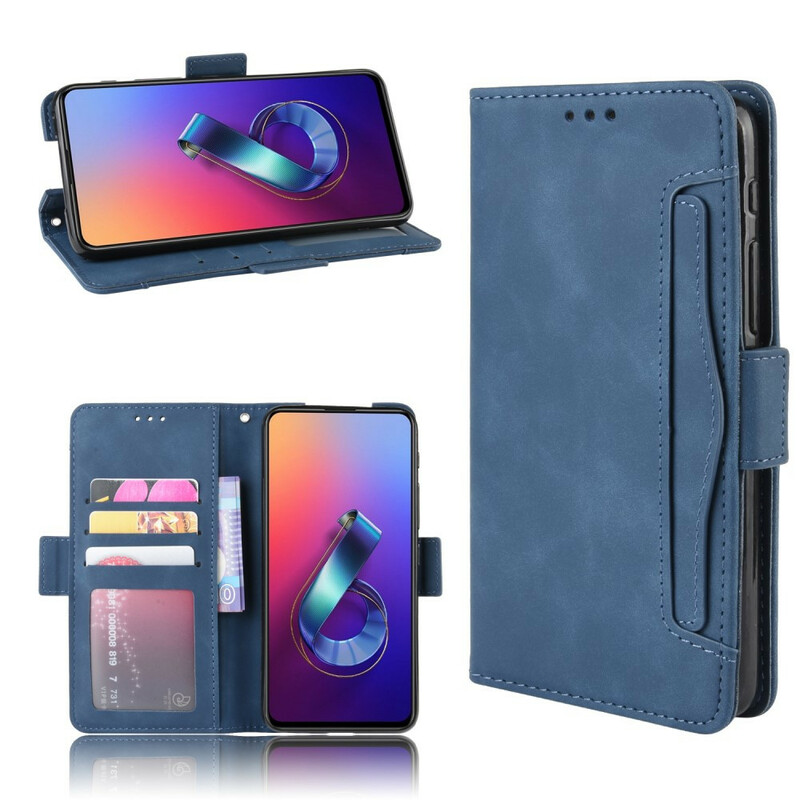 Housse Asus ZenFone 6 Classe Première Multi-Cartes