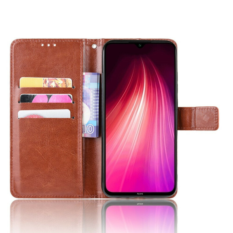 Housse Xiaomi Redmi Note 8 Simili Cuir Flashy