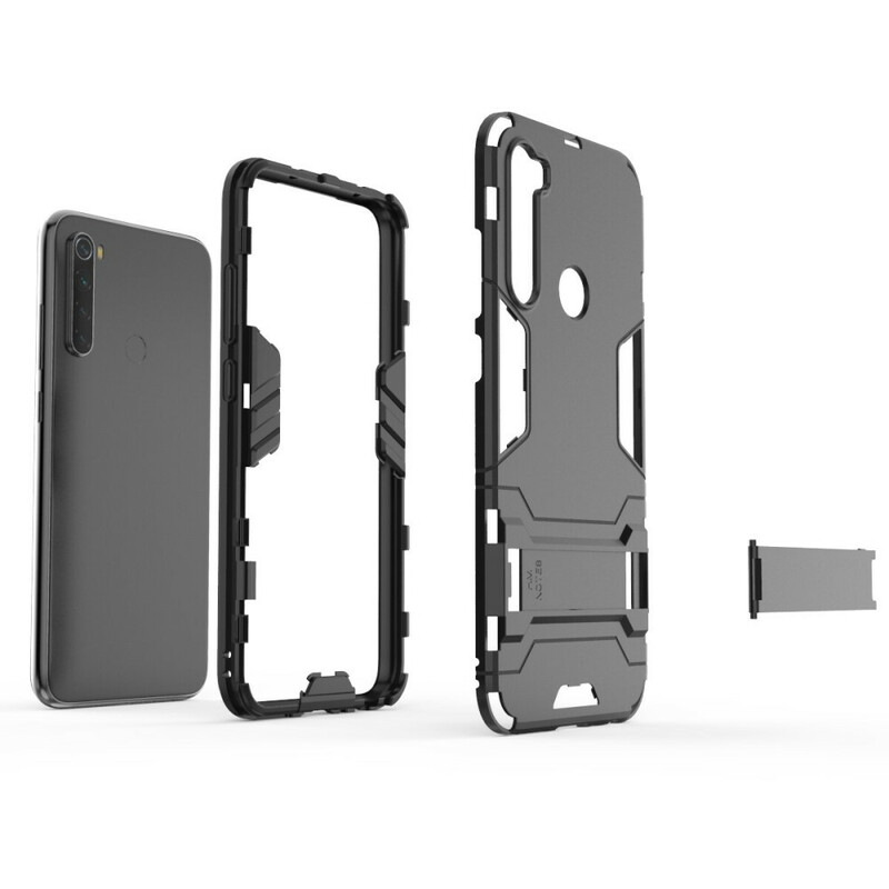 Coque Xiaomi Redmi Note 8 Ultra Résistante Languette