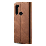 Flip Cover Xiaomi Redmi Note 8 Tissu Jeans