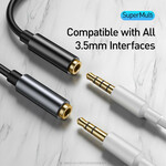 Adaptateur BASEUS L54 Type-C Mâle à 3,5 Mm Femelle avec Câble Adaptateur BASEUS L54 Type-C Mâle à 3,5 Mm Femelle avec Câble