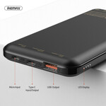 Batterie Externe REMAX Charge Rapide et Affichage LED Batterie Externe REMAX Charge Rapide et Affichage LED