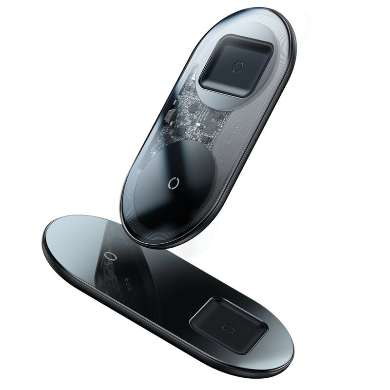Chargeur sans Fil BASEUS 2-en-1 avec Câble Type-C Chargeur sans Fil BASEUS 2-en-1 avec Câble Type-C