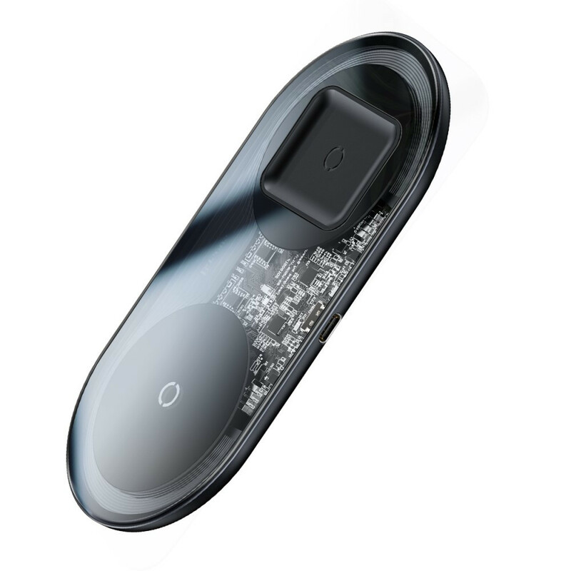 Chargeur sans Fil BASEUS 2-en-1 avec Câble Type-C Chargeur sans Fil BASEUS 2-en-1 avec Câble Type-C