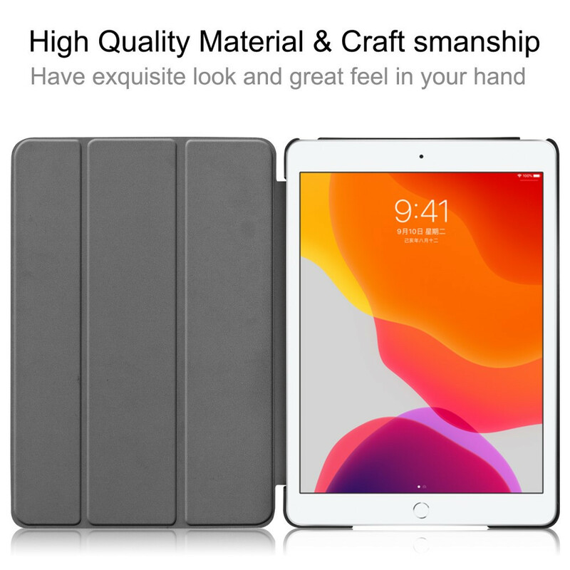 Smart Case iPad 10.2" (2019) Simili Cuir Univers