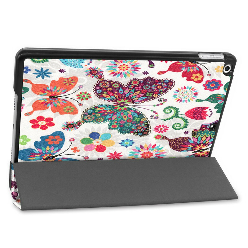 Smart Case iPad 10.2" (2019) Simili Cuir Florale Vintage Smart Case iPad 10.2" (2019) Simili Cuir Florale Vintage