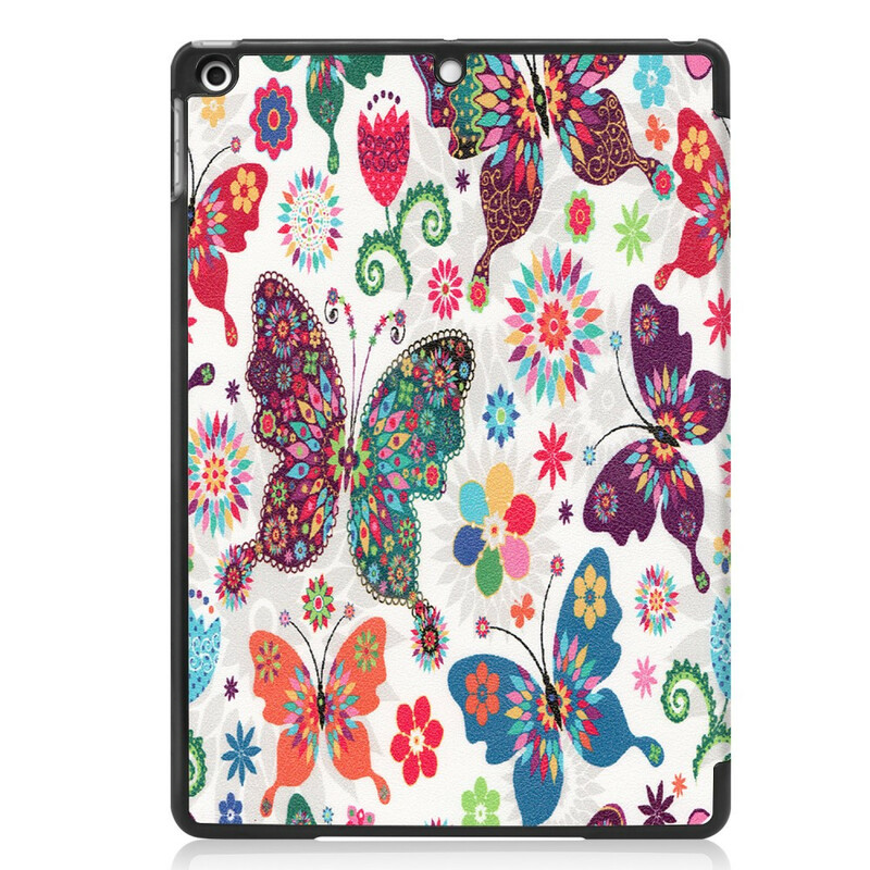 Smart Case iPad 10.2" (2019) Simili Cuir Florale Vintage Smart Case iPad 10.2" (2019) Simili Cuir Florale Vintage