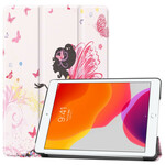 Smart Case iPad 10.2" (2019) Simili Cuir Fée Florale Smart Case iPad 10.2" (2019) Simili Cuir Fée Florale