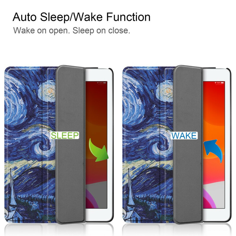 Smart Case iPad 10.2" (2019) Simili Cuir Van Gogh Smart Case iPad 10.2" (2019) Simili Cuir Van Gogh