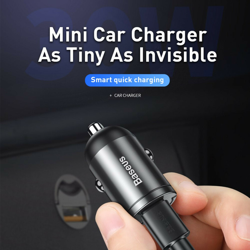 Chargeur De Voiture BASEUS Mini USB Chargeur De Voiture BASEUS Mini USB