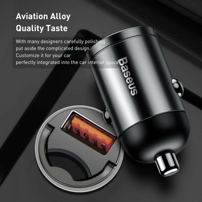 Chargeur De Voiture BASEUS Mini USB Chargeur De Voiture BASEUS Mini USB