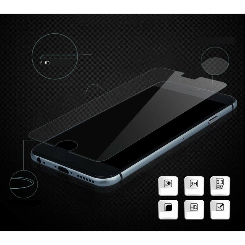 Protection en verre trempé Transparente pour iPhone 6 Plus/6S Plus Protection en verre trempé Transparente pour iPhone 6 Plus/6S Plus