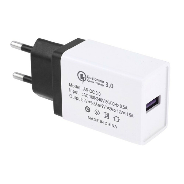 Chargeur mural USB 5V 1A avec prise UE - ETG Tech™