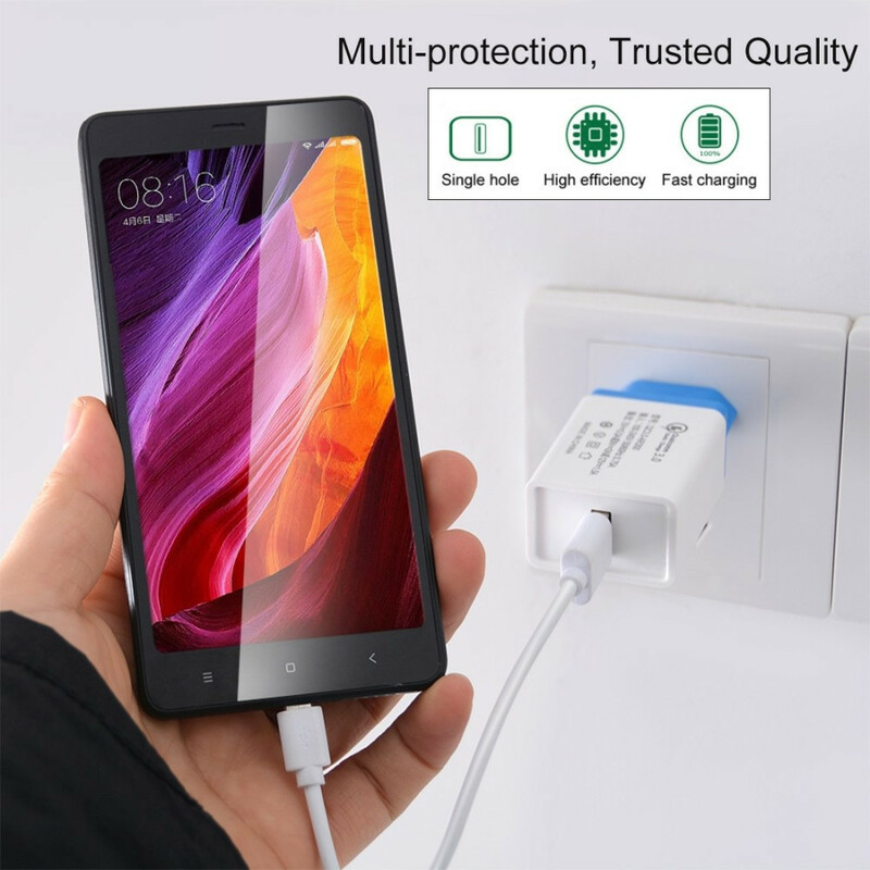 Adaptateur Chargeur Mural USB Prise EU