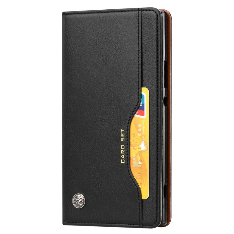 Flip Cover OnePlus 7T Simili Cuir Porte-Cartes