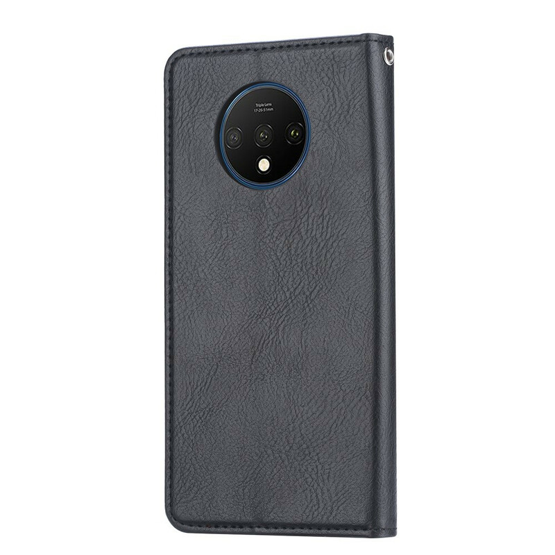 Flip Cover OnePlus 7T Simili Cuir Porte-Cartes