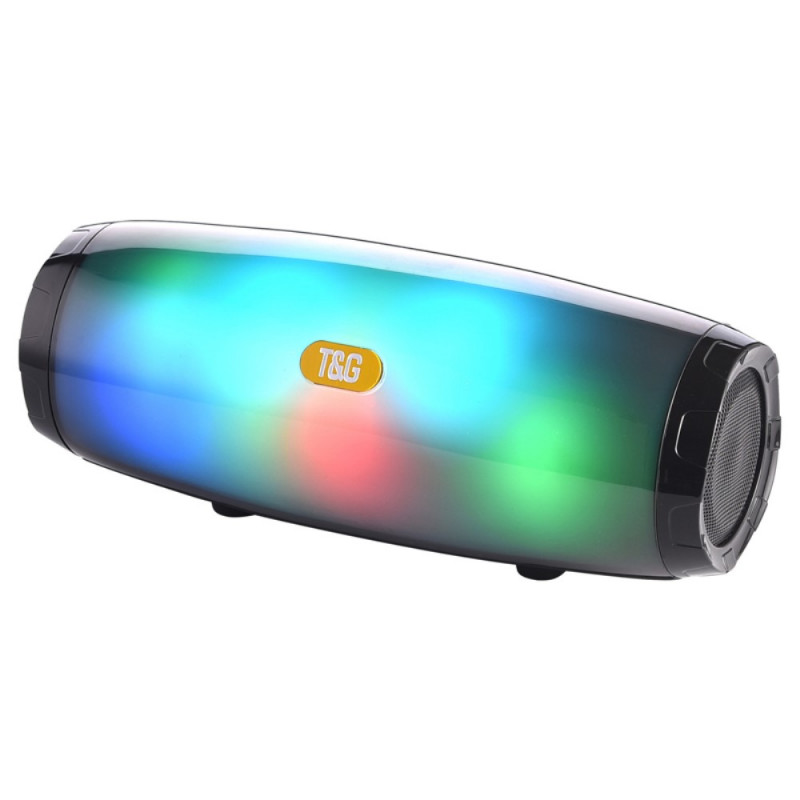 Hautparleur Sans Fil Bluetooth V5.0 Lumière LED Colorée Hautparleur Sans Fil Bluetooth V5.0 Lumière LED Colorée