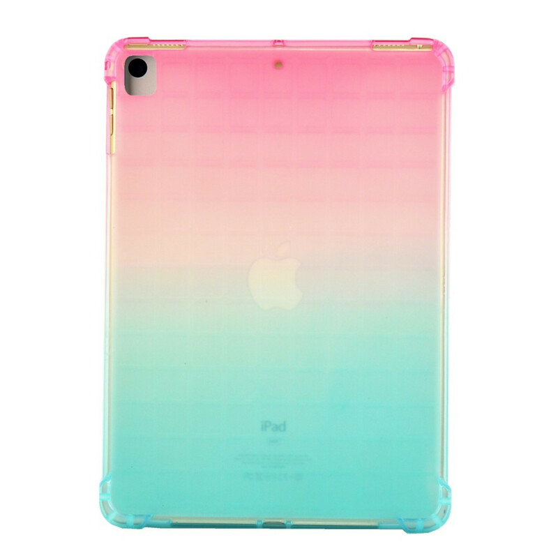 Coque iPad 10.2" (2019) Silicone Dégradé Couleurs