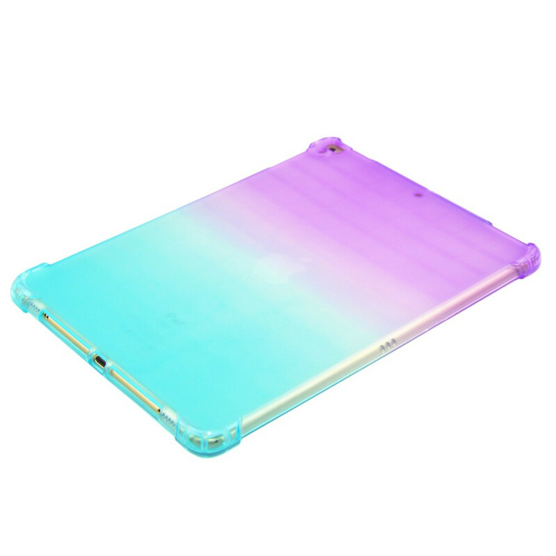 Coque iPad 10.2" (2019) Silicone Dégradé Couleurs