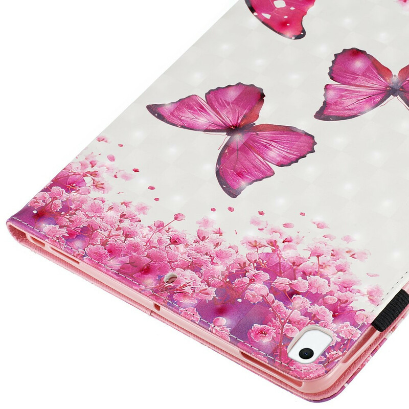 Housse iPad 10.2" (2019) Papillons Rouges Housse iPad 10.2" (2019) Papillons Rouges