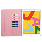 Housse iPad 10.2" (2019) Papillons Rouges