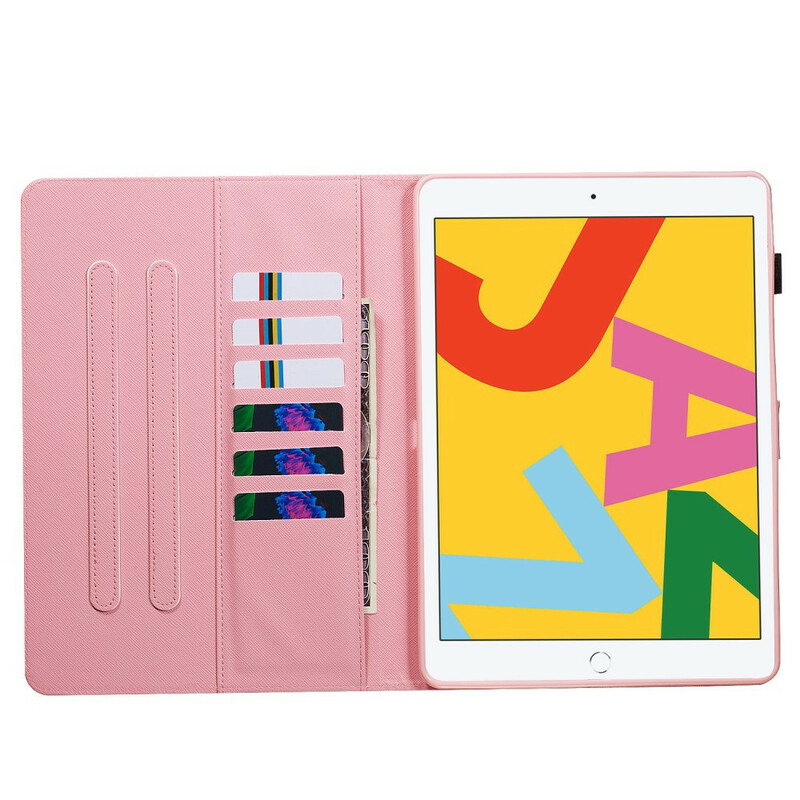 Housse iPad 10.2" (2019) Papillons Rouges Housse iPad 10.2" (2019) Papillons Rouges