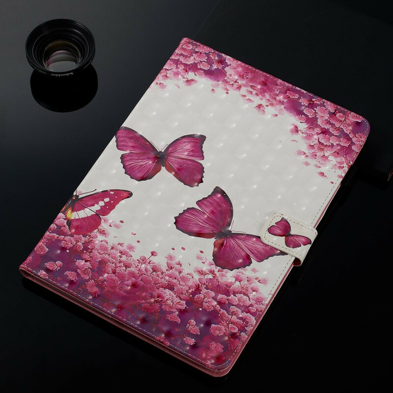 Housse iPad 10.2" (2019) Papillons Rouges Housse iPad 10.2" (2019) Papillons Rouges