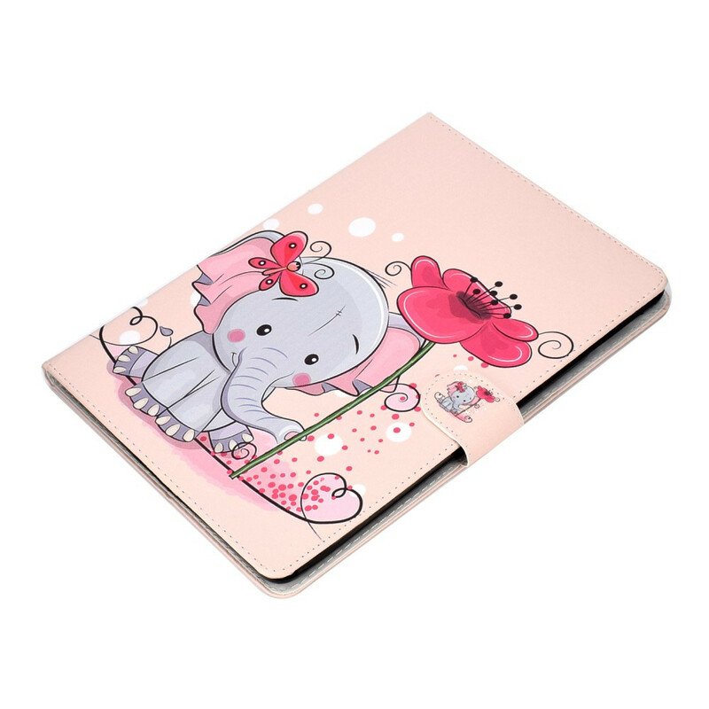 Housse iPad 10.2" (2019) / iPad Pro 10.5" (2017) Éléphant Fun Housse iPad 10.2" (2019) / iPad Pro 10.5" (2017) Éléphant Fun