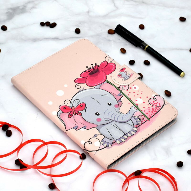 Housse iPad 10.2" (2019) / iPad Pro 10.5" (2017) Éléphant Fun Housse iPad 10.2" (2019) / iPad Pro 10.5" (2017) Éléphant Fun