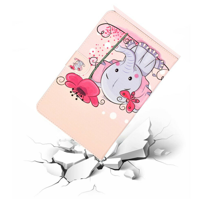 Housse iPad 10.2" (2019) / iPad Pro 10.5" (2017) Éléphant Fun Housse iPad 10.2" (2019) / iPad Pro 10.5" (2017) Éléphant Fun