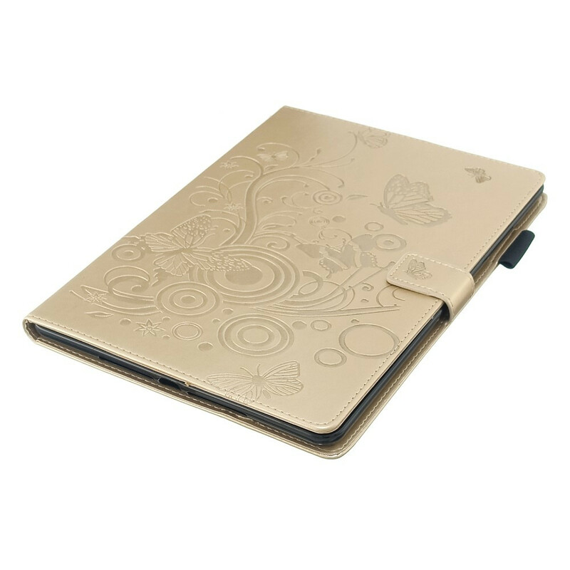 Housse iPad 10.2" (2019) Effet Cuir Papillons Diamants Housse iPad 10.2" (2019) Effet Cuir Papillons Diamants