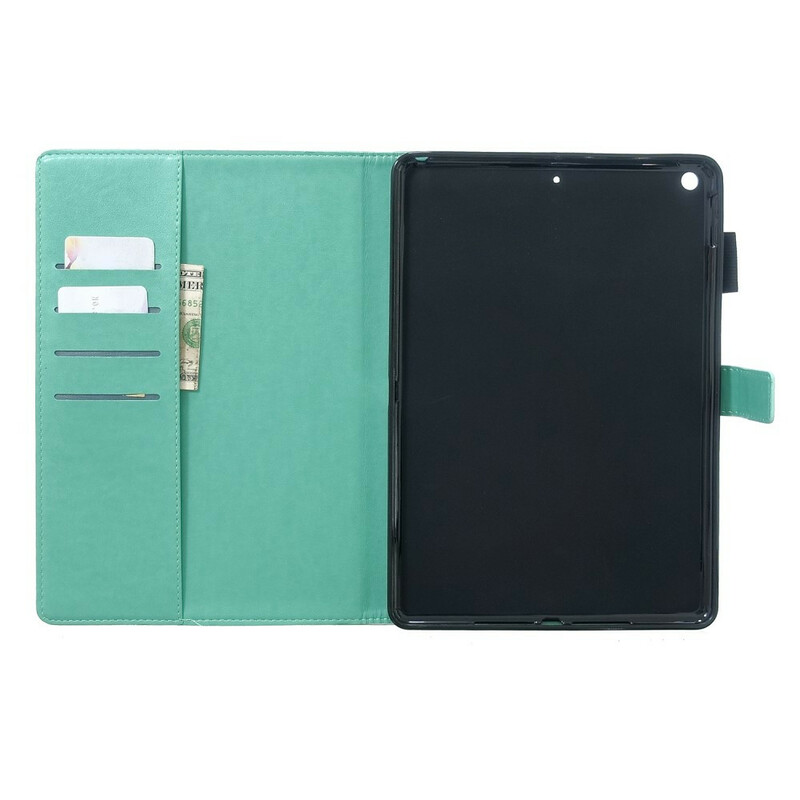 Housse iPad 10.2" (2019) Effet Cuir Sobriété Papillons Housse iPad 10.2" (2019) Effet Cuir Sobriété Papillons