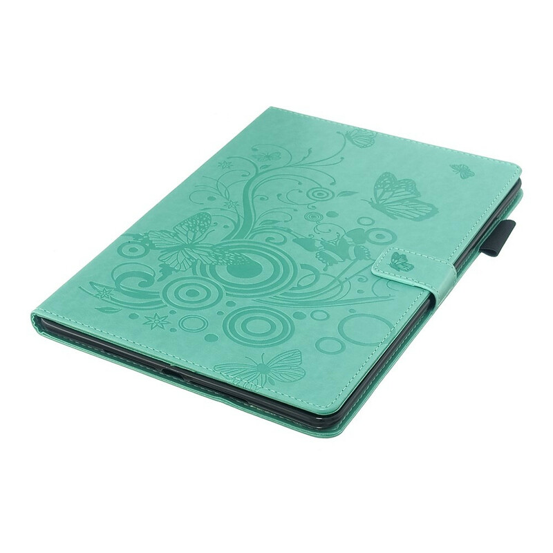 Housse iPad 10.2" (2019) Effet Cuir Sobriété Papillons Housse iPad 10.2" (2019) Effet Cuir Sobriété Papillons