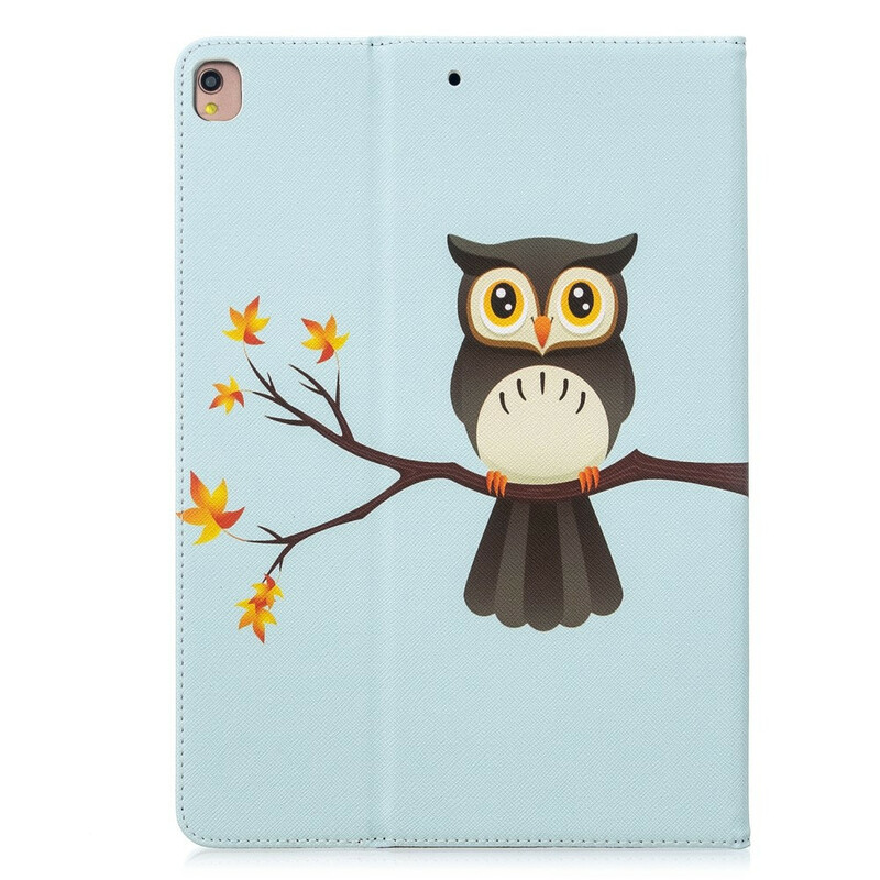 Étui iPad 10.2" (2019) Branche de Hibou