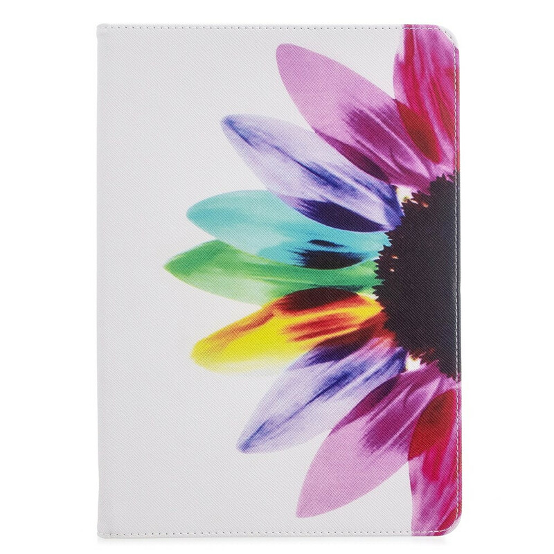 Étui iPad 10.2" (2019) Peinture Fleur
