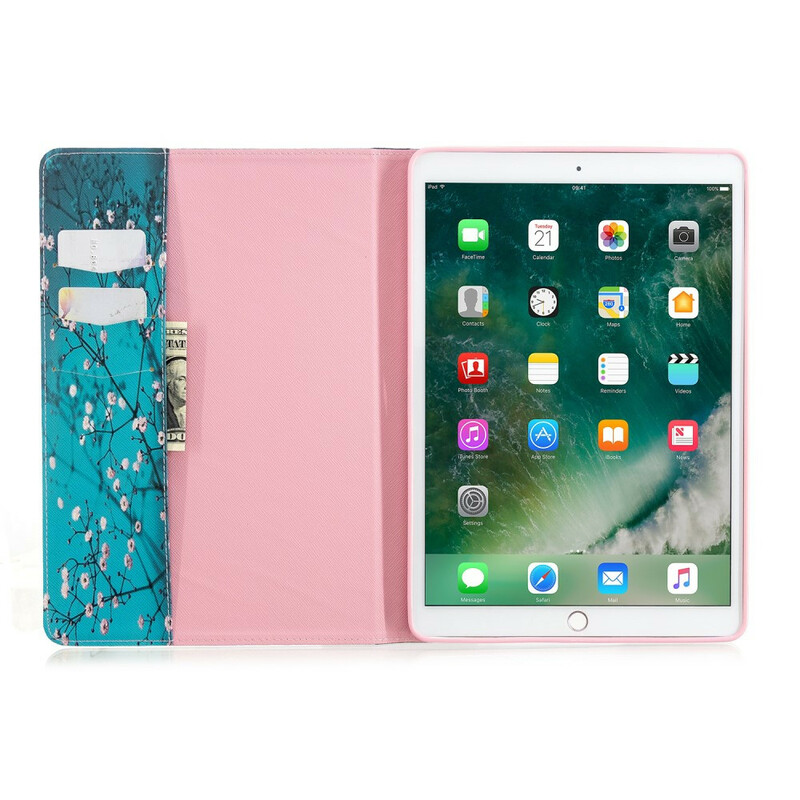 Étui iPad 10.2" (2019) Arbre Fleuri