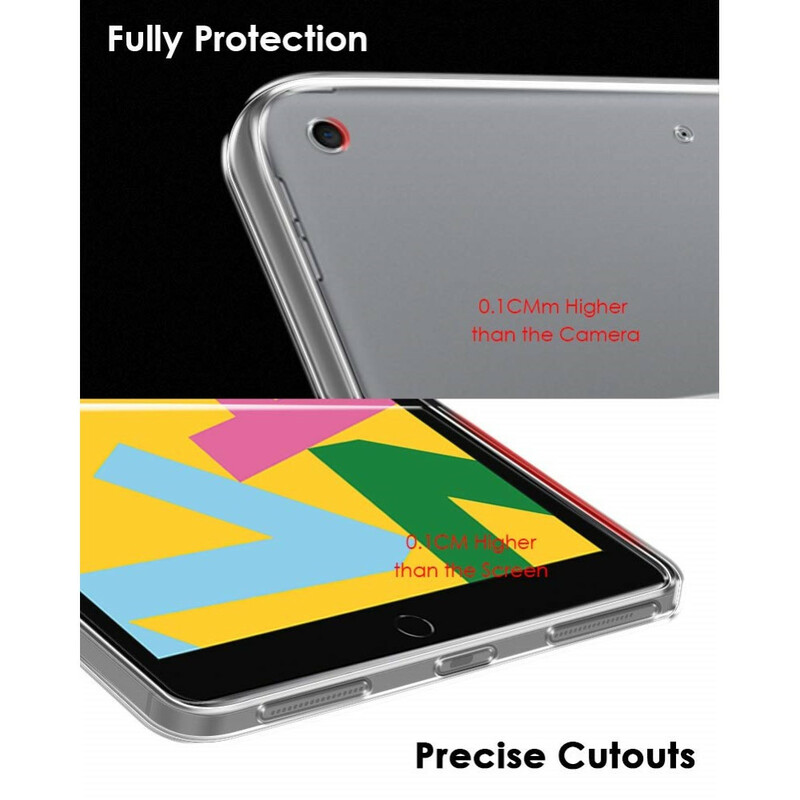 Coque iPad 10.2" (2019) Silicone Transparent Coque iPad 10.2" (2019) Silicone Transparent