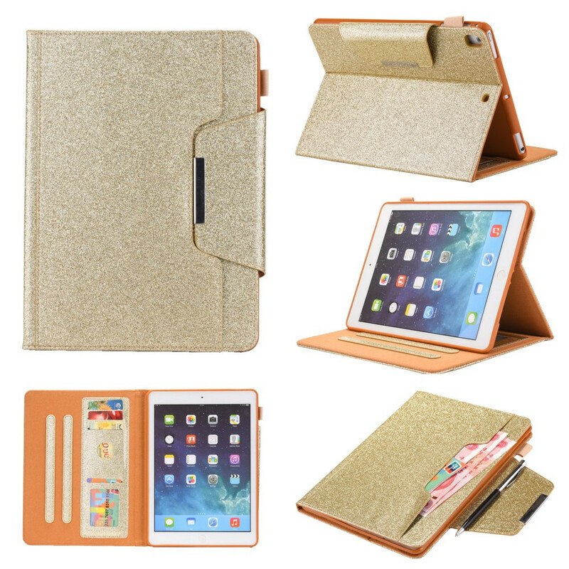 Housse iPad 10.2" (2019) Paillettes Fermoir Argenté Housse iPad 10.2" (2019) Paillettes Fermoir Argenté