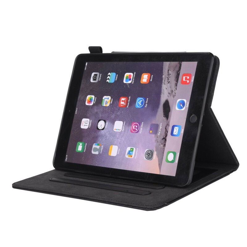 Housse iPad 10.2" (2019) Simili Cuir Fermoir Argenté Housse iPad 10.2" (2019) Simili Cuir Fermoir Argenté