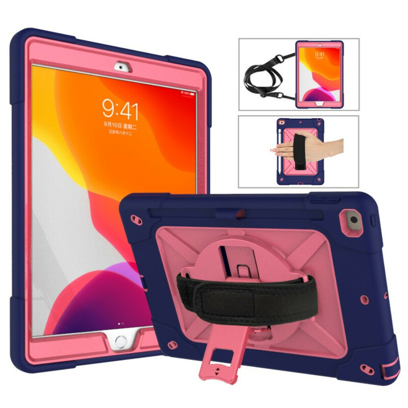 Coque iPad 10.2" (2019) Ultra Résistante avec Sangle