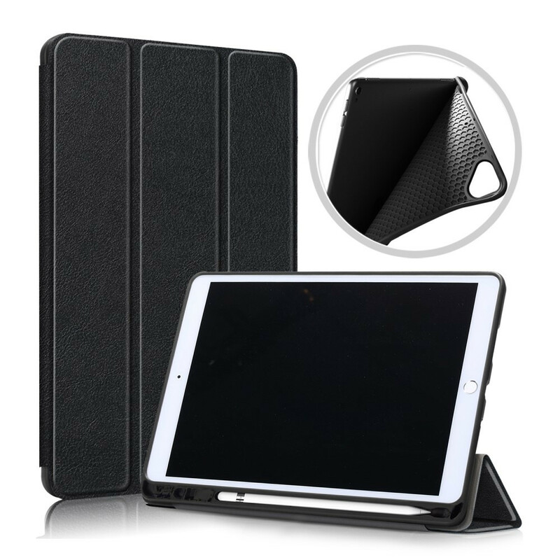 Smart Case iPad 10.2" (2019) Simili Cuir avec Porte-Crayon Smart Case iPad 10.2" (2019) Simili Cuir avec Porte-Crayon